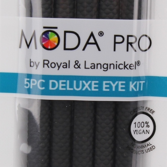 NWT Moda Pro Makeup Deluxe Brush Set 5 Pcs - Picture 3 of 5